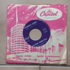 FRANK SINATRA-Sentimental Journey  7"  45 giri  ITALIA  1961  Capitol Records