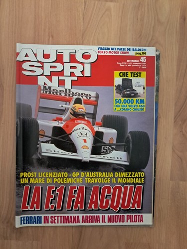 Autosprint 1991 mclaren - autosprint,