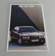 Opuscolo BMW Serie 7 E32 730i