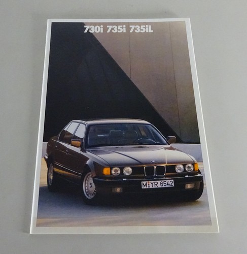 Opuscolo bmw serie e32 730i - bmw,