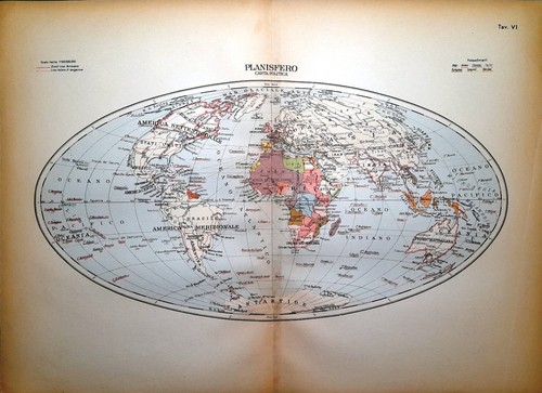 Carta geografica antica