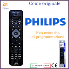 Telecomando universale per tv Philips compatibile televisione televisore lcd led