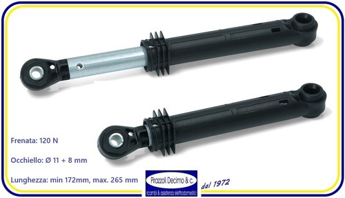 Kit ammortizzatori lavatrice - kit,