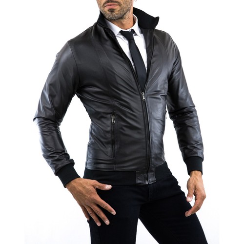 Bomber giubbotto vera pelle - vera,