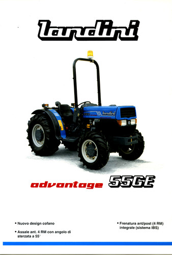 Landini trattrice mod - , "
