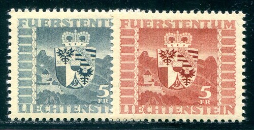 Liechtenstein 1945 243 252 - liechtenstein, **