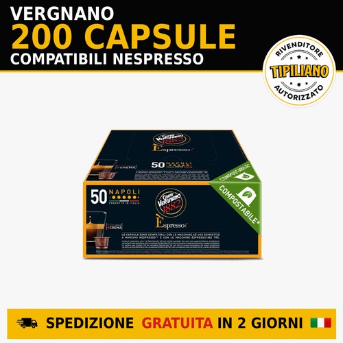200 capsule caffè napoli - capsule,