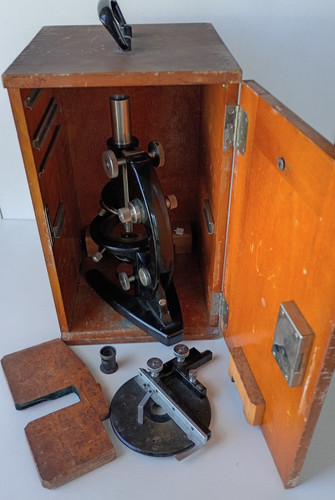 Antico microscopio carl zeiss - antico,