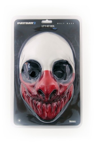 Maschera replica lupo payday - replica,