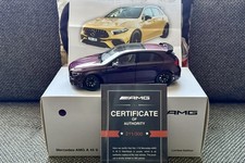 1:18 Mercedes AMG A45 S Purple NZG IMBALLO ORIGINALE RARO EDIZIONE LIMITATA