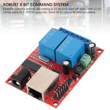 Scheda relè Ethernet LAN a 2