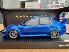 1/18 IG3665 Mitsubishi Lancer Evolution VI GSR CP9A Blue Ignition Model
