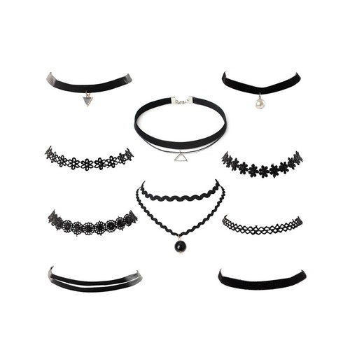 Pieces gothic choker retro - pieces,
