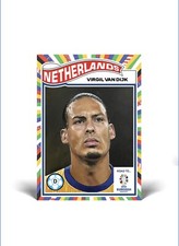 TOPPS LIVING SET UEFA EURO 2024 #21 VIRGIL VAN DIJK NETHERLANDS