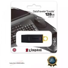 KINGSTON PENDRIVE 128GB DTX/128GB 3.2 GEN1 CHIAVETTA USB MEMORIA PC PENNETTA HDD