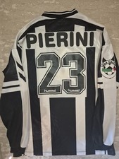 maglia udinese 1997 1998 match worn pierini 23 serie a tim hummel