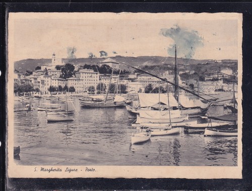 Cartolina margherita ligure - cartolina, s.