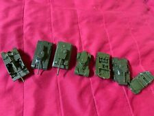 Lotto di 7 mezzi militari - IPA - Plastica anni 70 