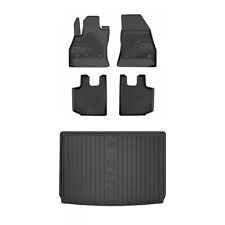 Frogum TPE Tappetini+Portabagagli Set per Fiat 500L 2012-2022 TPE set di tappeti