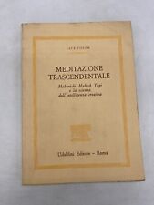 JACL FOREM - MEDITAZIONE TRASCENDENTALE - UDALDINI EDITORE ROMA