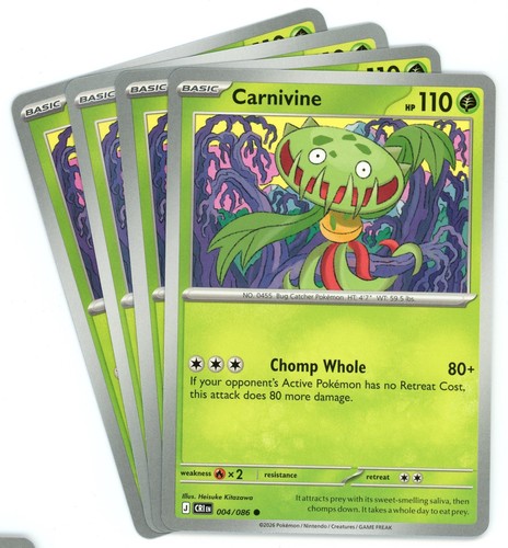 Carnivine 004 086 chaos - x4, 004/086