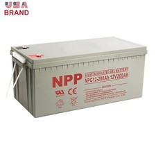 NPG12-200Ah Gel Battery 12V