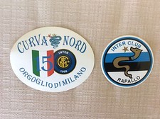 2 ADESIVI CALCIO INTER