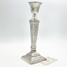Candelabro in stile antico impero in argento silver plated candeliere Sheffield