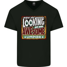 T-shirt uomo scollo a V in