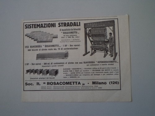Advertising pubblicità 1931 - advertising,