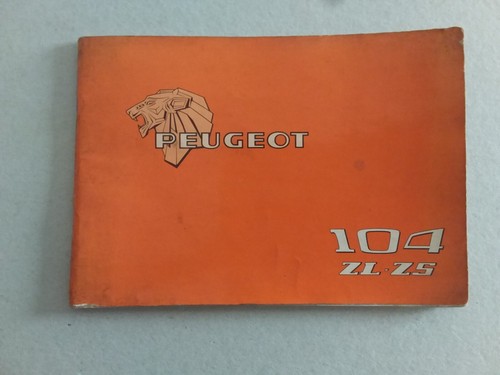 Peugeot 104 uso - zl-zs,