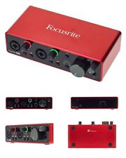Focusrite 2i2 Scarlett 3a Generazione Interfaccia Audio USB