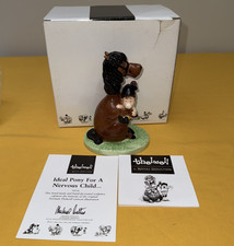 Royal Doulton Thelwell Pony ideale per un bambino nervoso NT10 in scatola con cert. (B9)