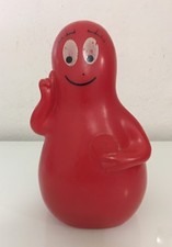 BARBAPAPA' ROSSO BARBAFORTE BARBIDUR SALVADANAIO VINTAGE 1976 - Fabianplastica