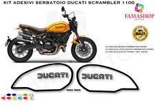 Kit ADESIVI PERSONALIZZATI SERBATOIO MOTO DUCATI SCRAMBLER 1100