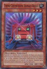 YU-GI-OH! DRLG-IT038 Treno Costruzione Segnale Rosso Super Rara 1°Edizione Ita
