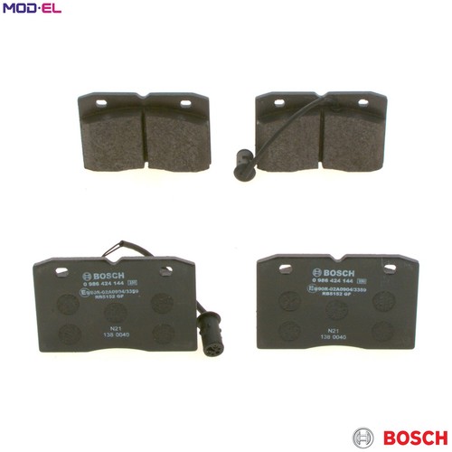 Set pastiglie freno - pastiglie,