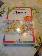 L'Europa Clementoni - Gioco In Scatola Vintage Educativo - Completo - Anni 80