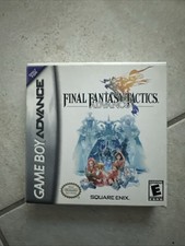 Final Fantasy Tactics Nintendo Game Boy Advance GBA Completo Retrogame Square