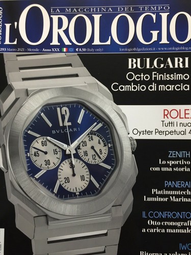 Orologio 2021 293 bulgari - l’orologio,