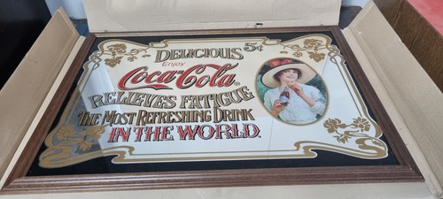 Coca cola quadro a - coca, specchio