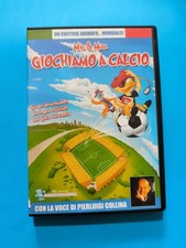 NIC & MAC GIOCHIAMO AL CALCIO UN CARTONE ANIMATO MONDIALE - DISCO DVD VIDEO CART