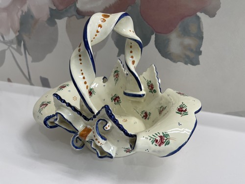Cestino centrotavola ceramica - centrotavola,