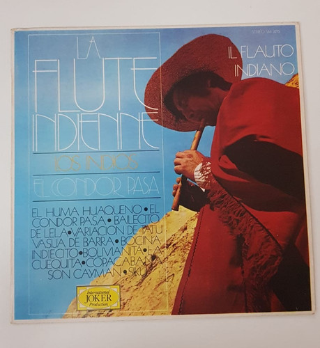 Los indios il - –, flauto