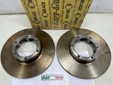 COPPIA DISCHI FRENO ANTERIORI RENAULT R4 R5 R6 R12 4 5 6 12 15 18 VEDI DESCRI...
