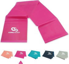 Coresteady Elastici Fitness - 5 Livelli di Resistenza per Elastico Fitness - Fas