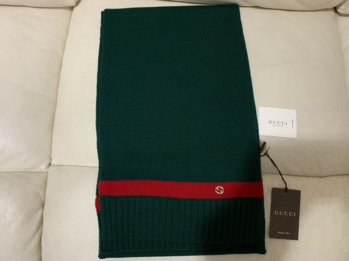 Sciarpa gucci web - design, verde