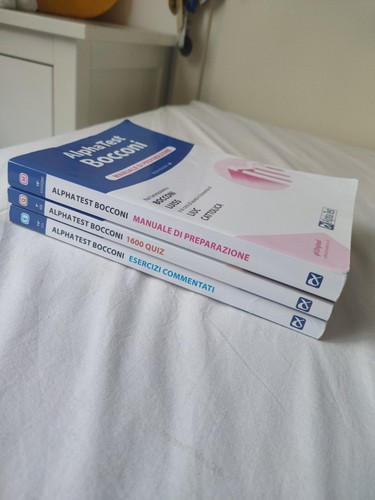Alpha test bocconi - con, manuale