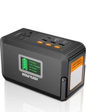 Centrale Elettrica Portatile Pannello Generatore Solare Power Bank Presa Campeggio Emergenza