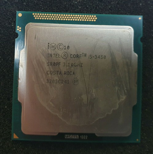 Cpu intel core 3450 - 3,1, ghz